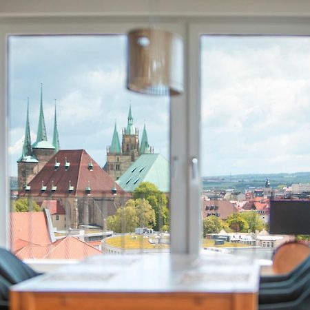 At The Top - Penthouse Ueber Den Daechern Der Stadt Erfurt Zewnętrze zdjęcie