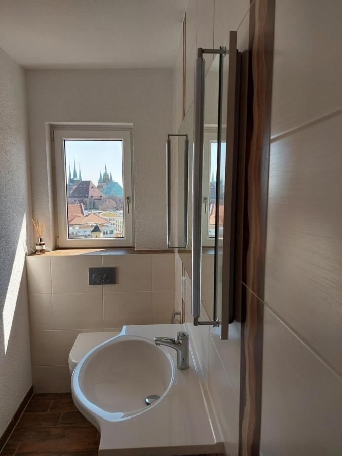 At The Top - Penthouse Ueber Den Daechern Der Stadt Erfurt Zewnętrze zdjęcie