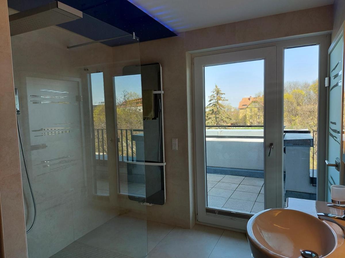 At The Top - Penthouse Ueber Den Daechern Der Stadt Erfurt Zewnętrze zdjęcie